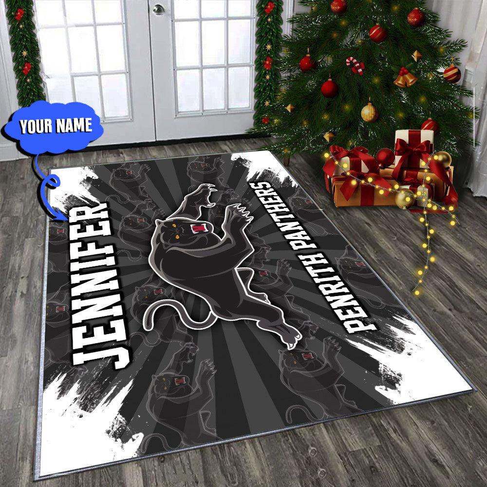 personalized-penrith-panthers-rug-logo-lt10