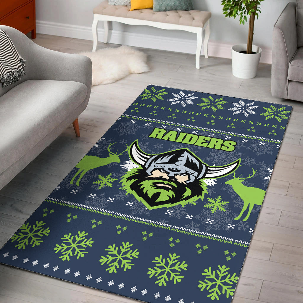 canberra-raiders-area-rug-christmas-ugly-style-lt12