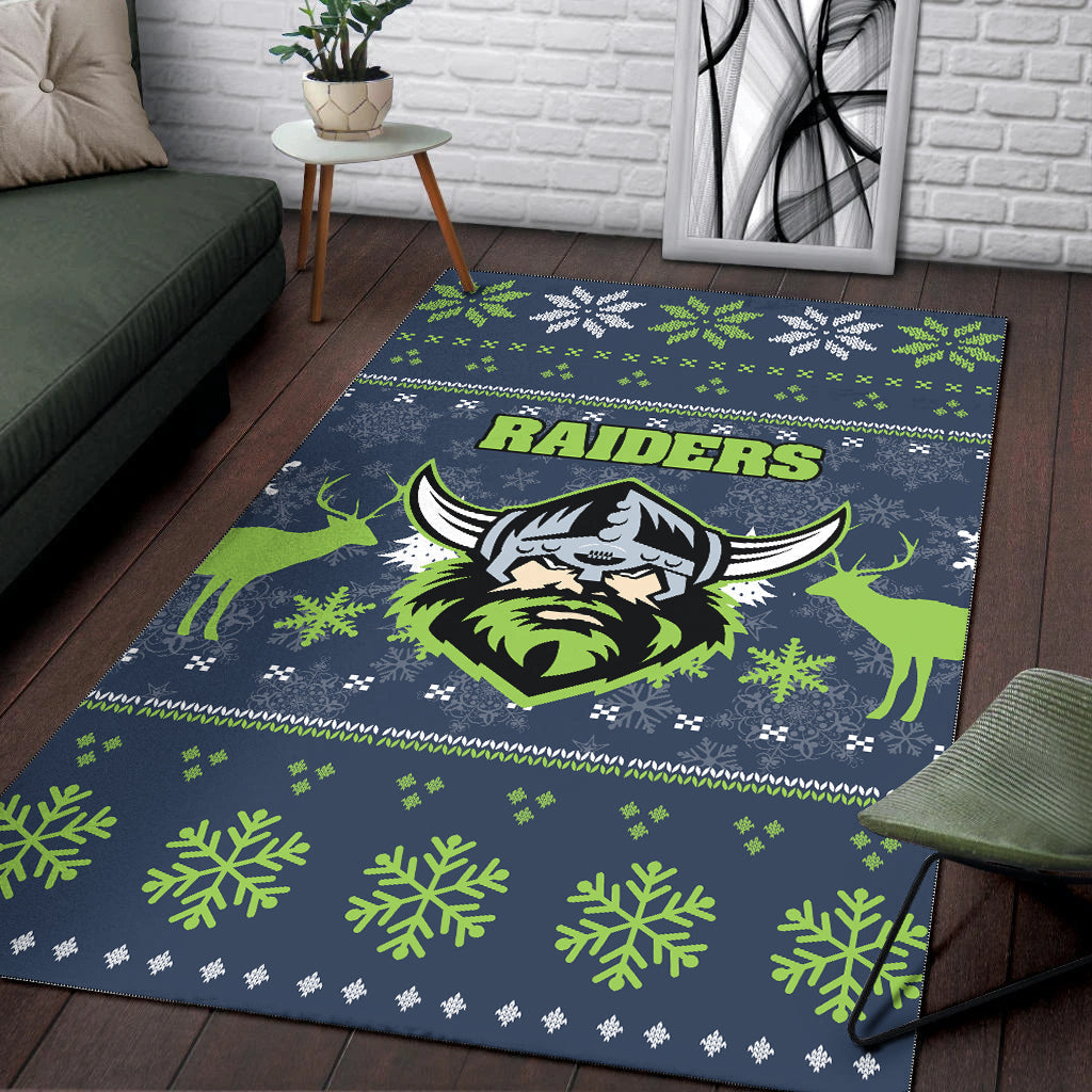 canberra-raiders-area-rug-christmas-ugly-style-lt12