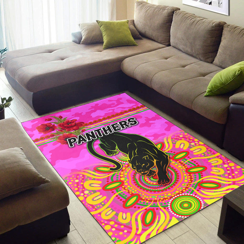 penrith-panthers-anzac-2022-area-rug-indigenous-vibes-pink-lt8