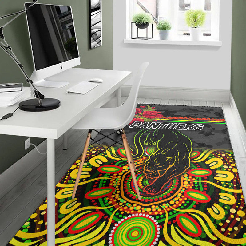 penrith-panthers-anzac-2022-area-rug-indigenous-vibes-black-lt8