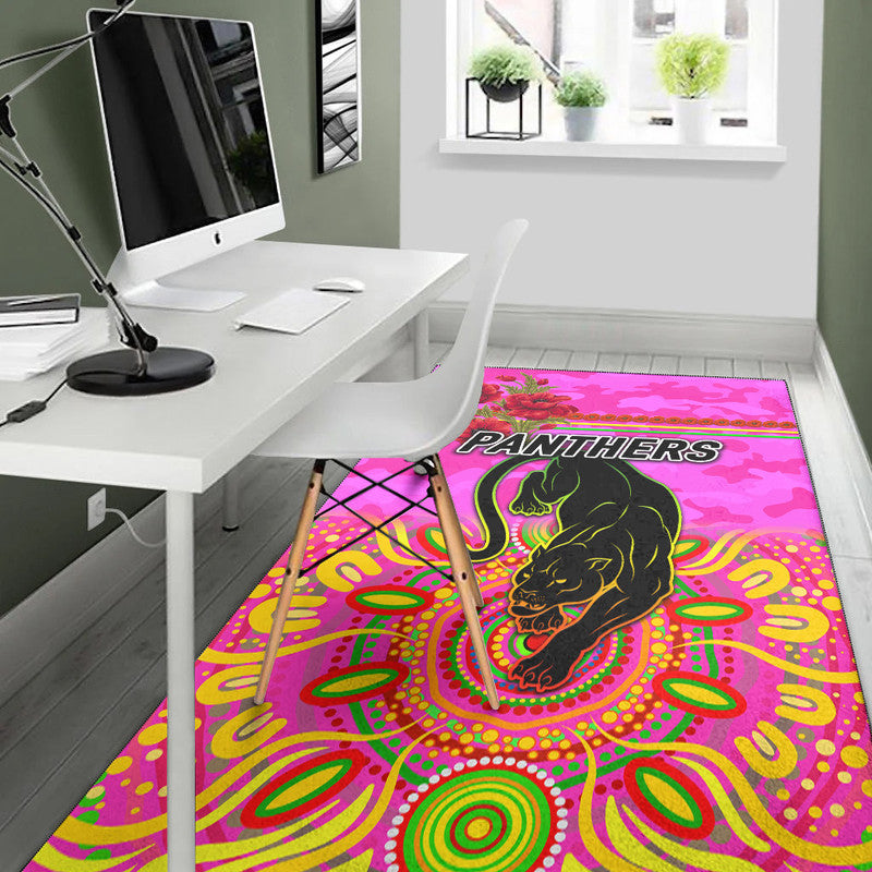 penrith-panthers-anzac-2022-area-rug-indigenous-vibes-pink-lt8