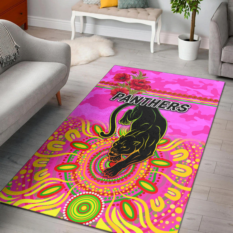 penrith-panthers-anzac-2022-area-rug-indigenous-vibes-pink-lt8