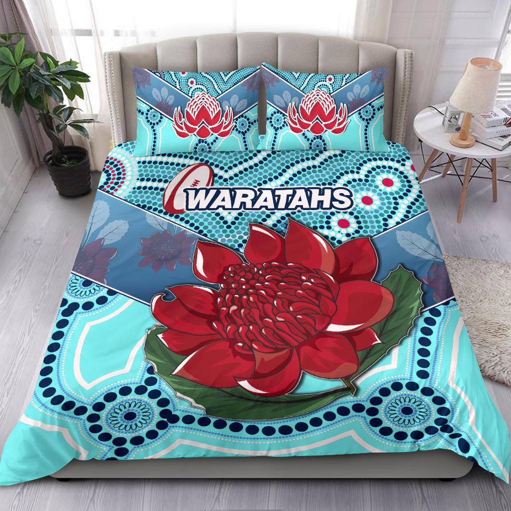 new-south-wales-rugby-union-bedding-set-indigenous-nsw-waratahs