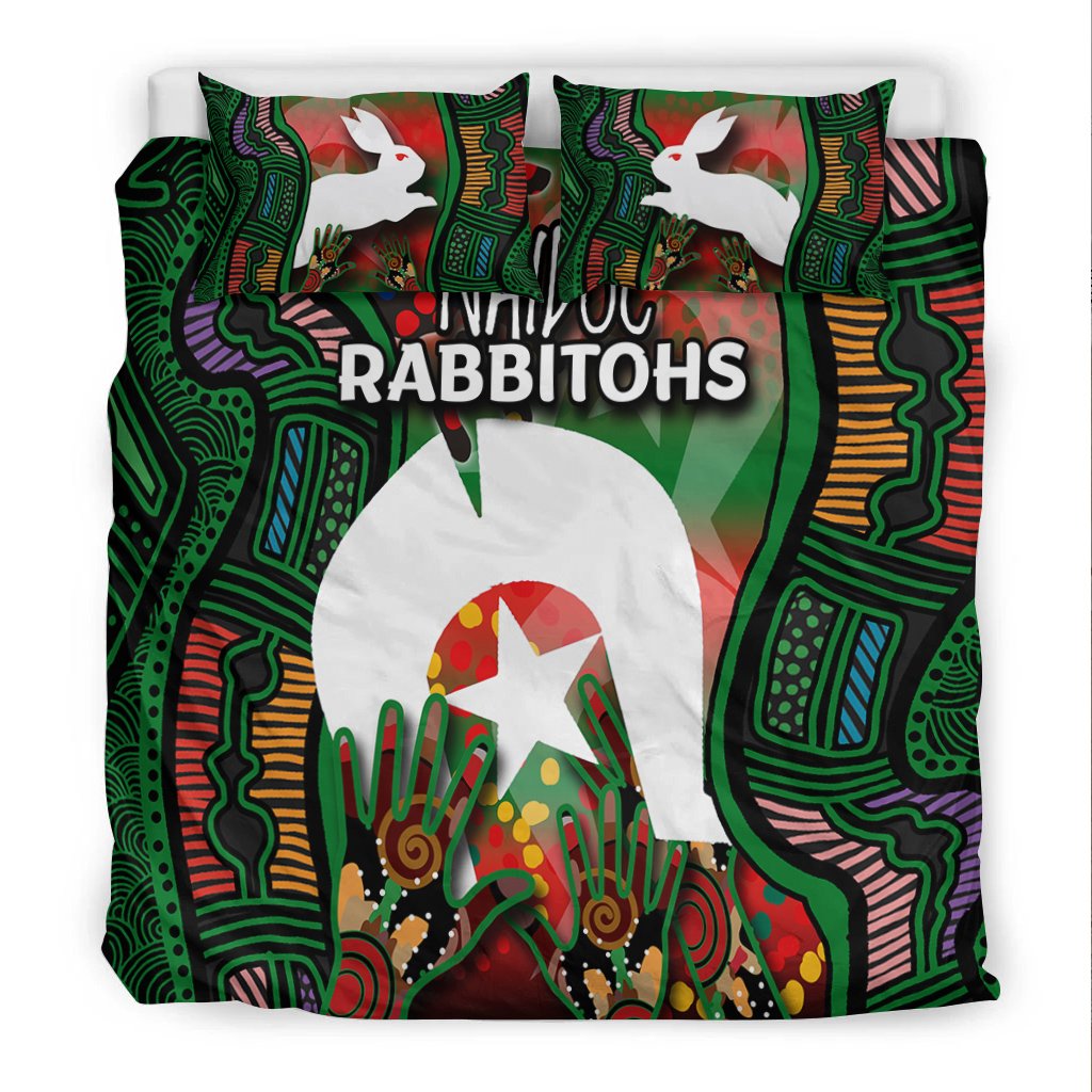 naidoc-rabbitohs-bedding-set-torres-strait-islander