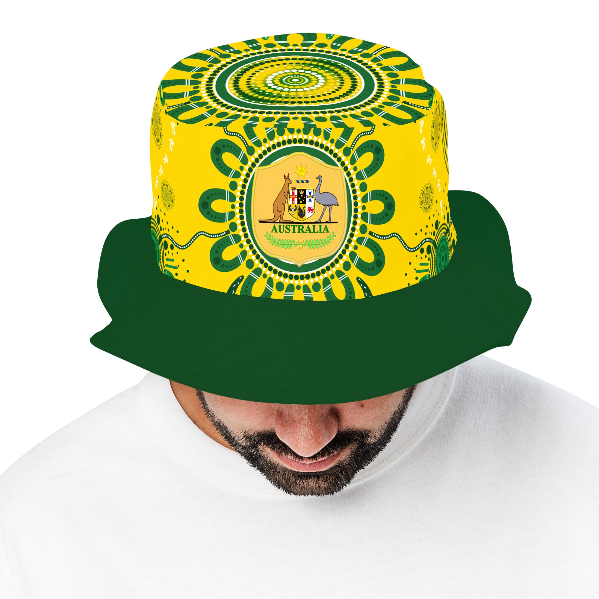 Australia Soccer Bucket Hat Kangaroos Matildas 2023 FIFA Womens World Cup LT14