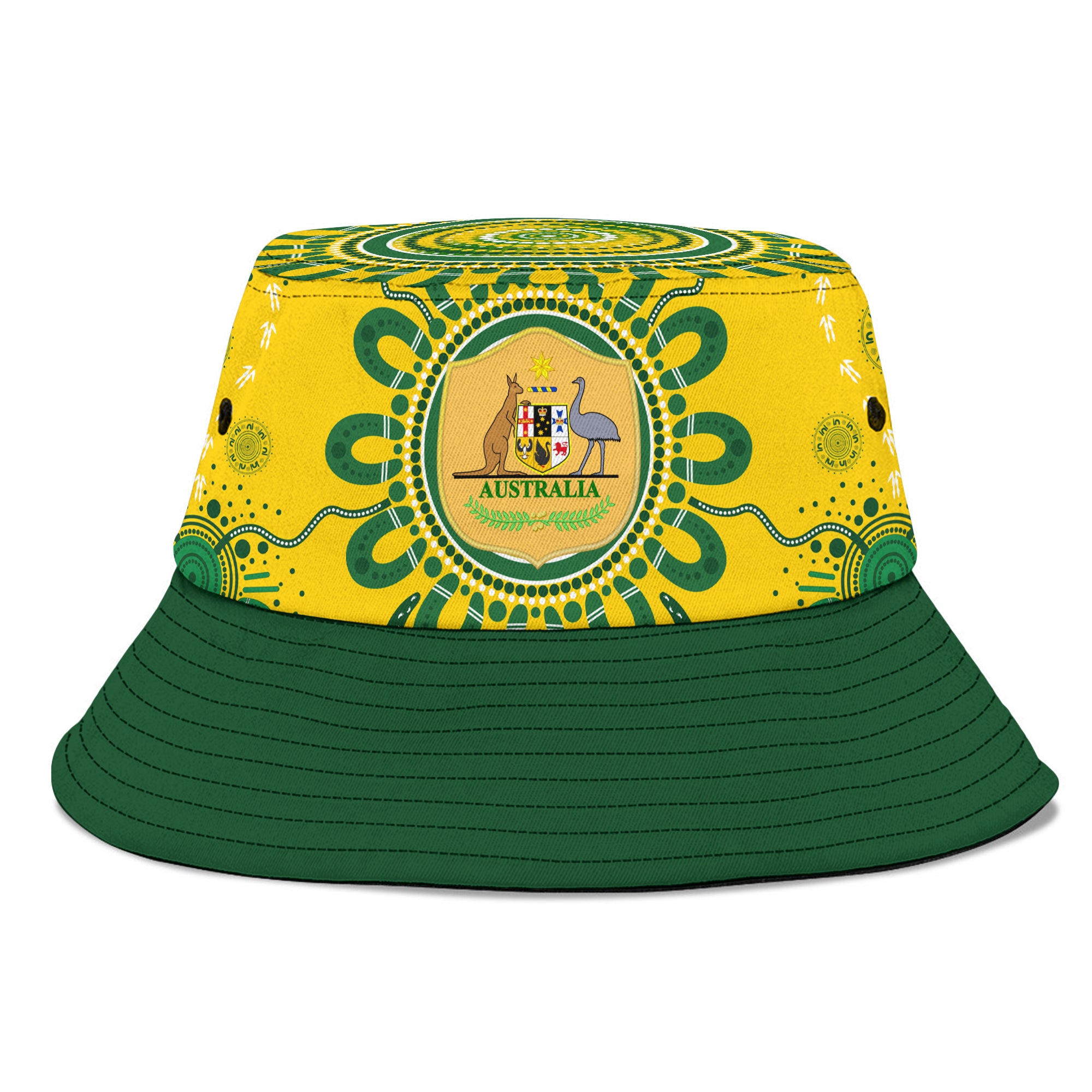 Australia Soccer Bucket Hat Kangaroos Matildas 2023 FIFA Womens World Cup LT14