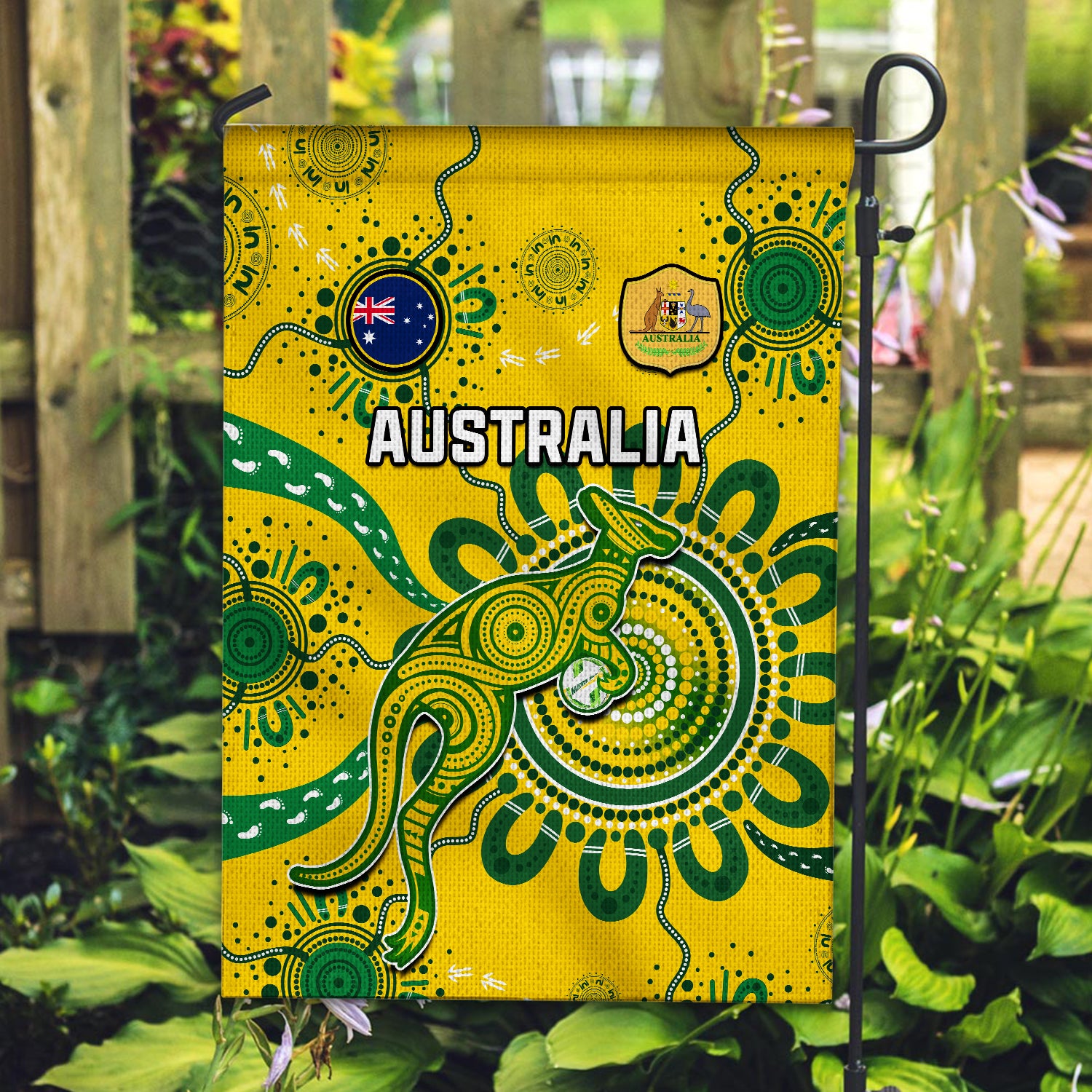 Australia Soccer Flag Kangaroos Matildas 2023 FIFA Womens World Cup LT14