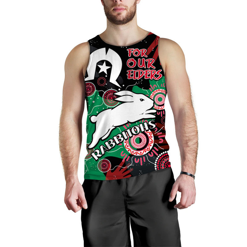 rabbitohs-rugby-naidoc-2023-men-tank-top-torres-strait-aboriginal