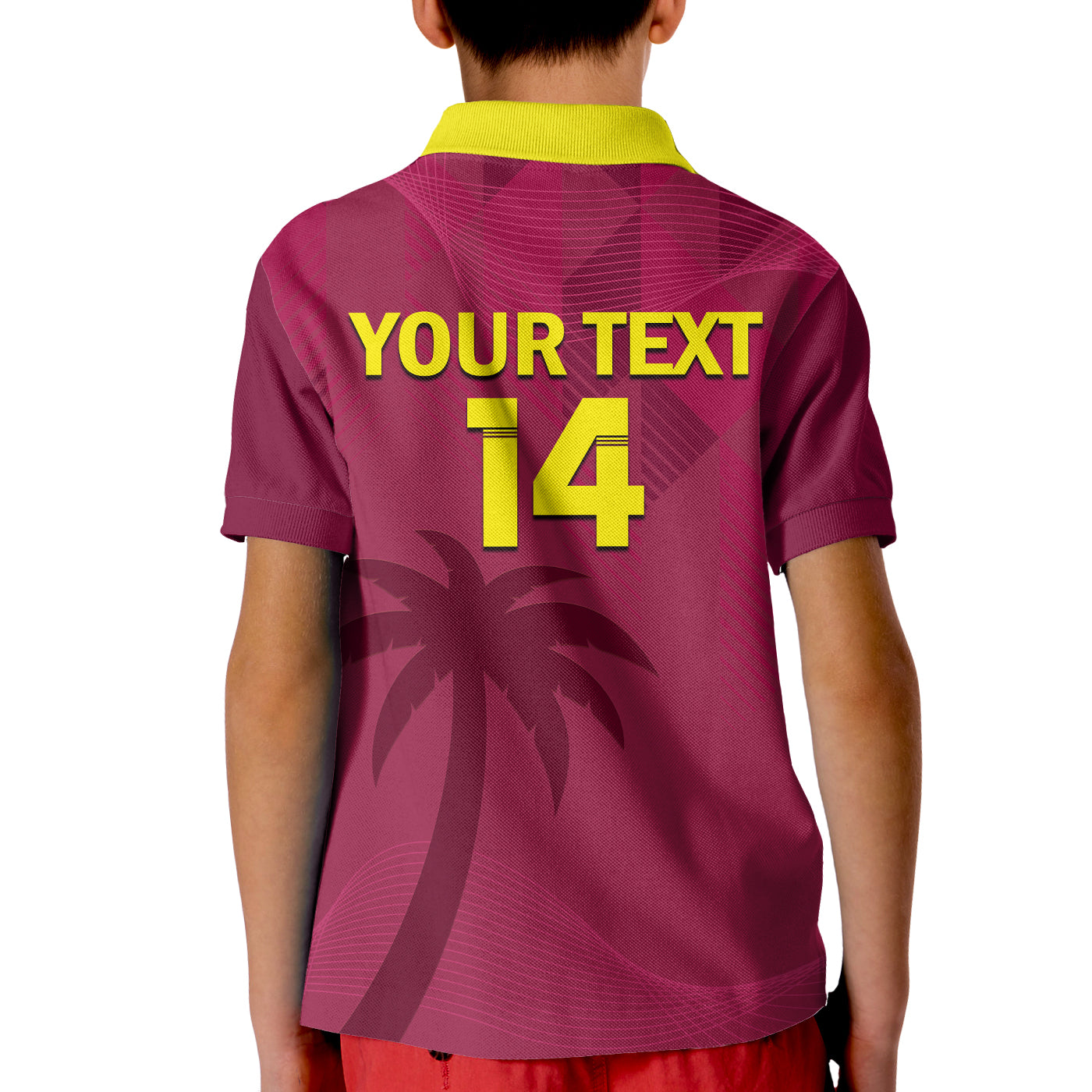 (Custom Text And Number) West Indies Cricket Polo Shirt Windies ODI Style LT14