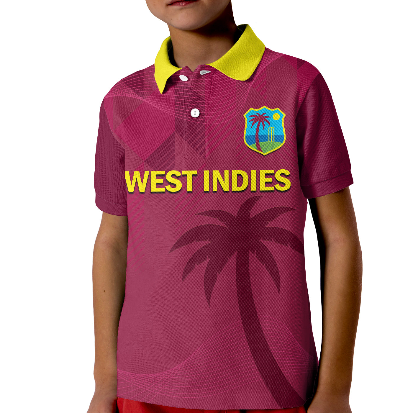 (Custom Text And Number) West Indies Cricket Polo Shirt Windies ODI Style LT14