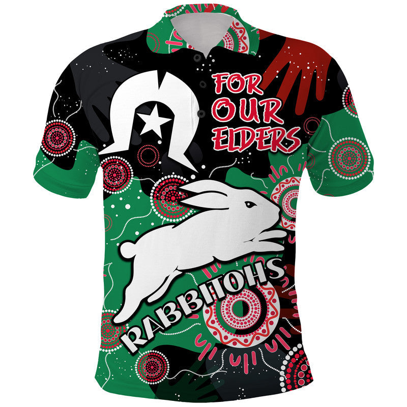 custom-personalised-rabbitohs-rugby-naidoc-2023-polo-shirt-torres-strait-aboriginal