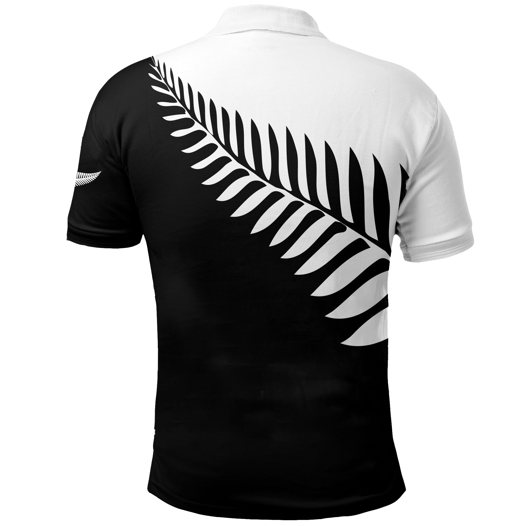 Customer Request - All Blacks Fern - Polo Shirt 220823 LT9