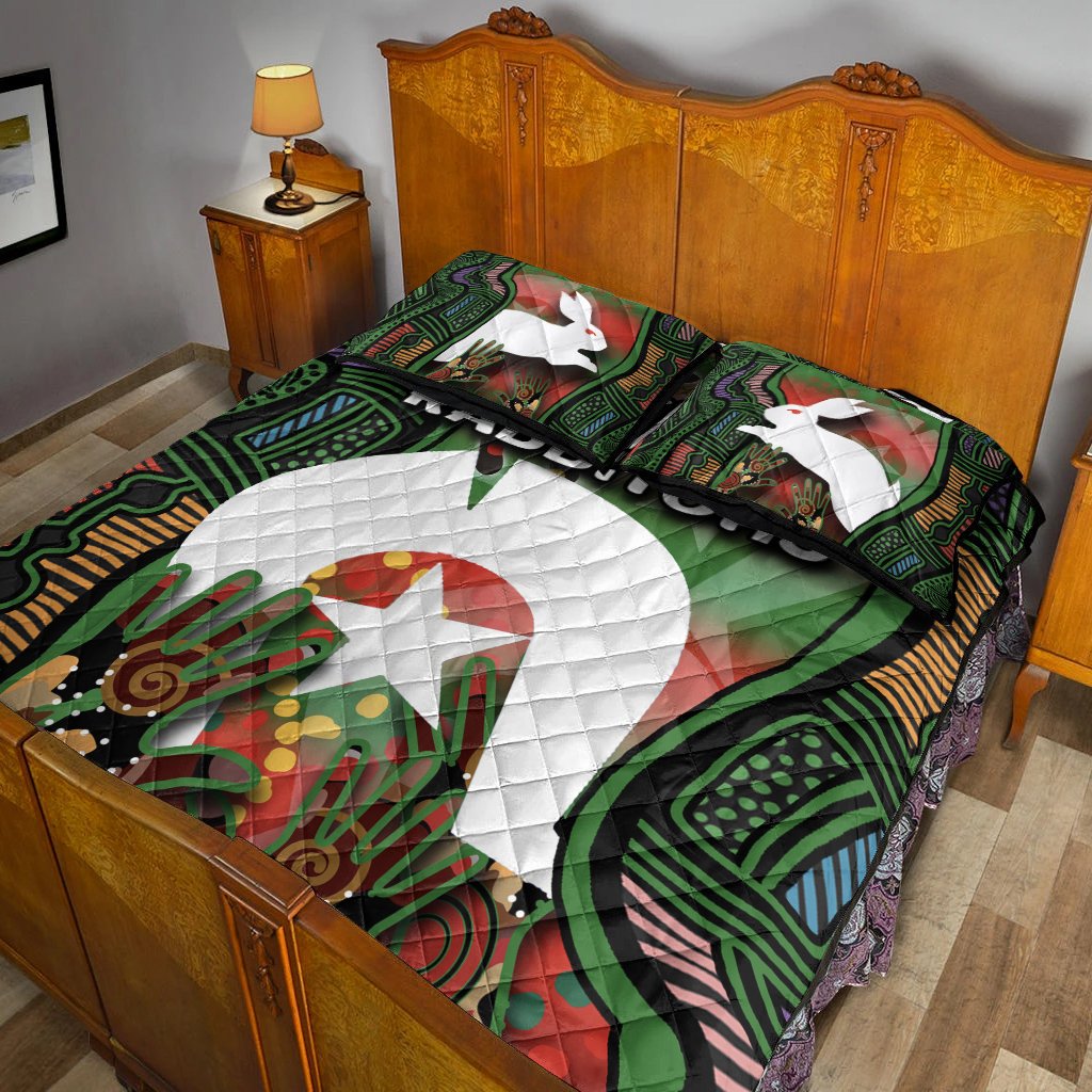 naidoc-rabbitohs-quilt-bed-set-torres-strait-islander