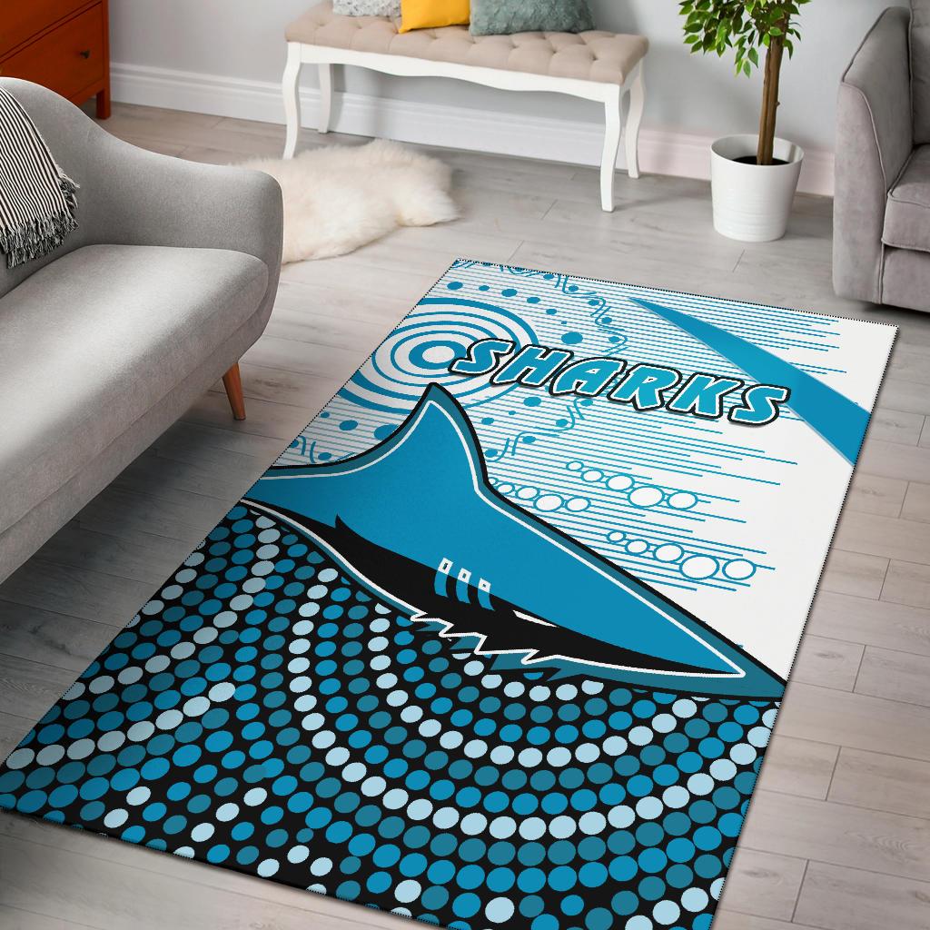 sharks-area-rug-cronulla-indigenous-unique