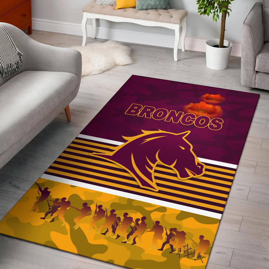 brisbane-broncos-area-rug-anzac-day-simple-style-maroon