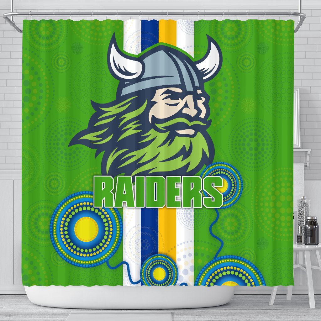 canberra-shower-curtain-raiders-indigenous