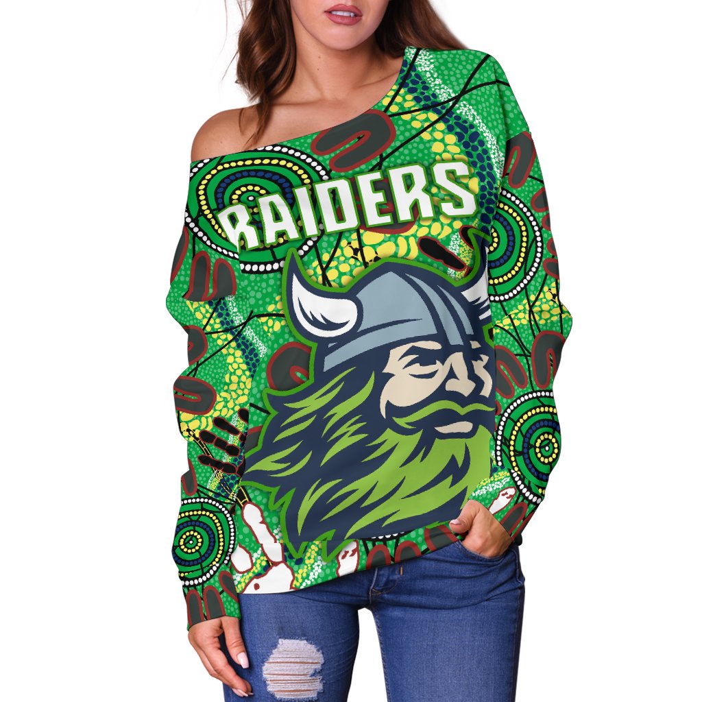 canberra-womens-off-shoulder-sweater-raiders-indigenous-2