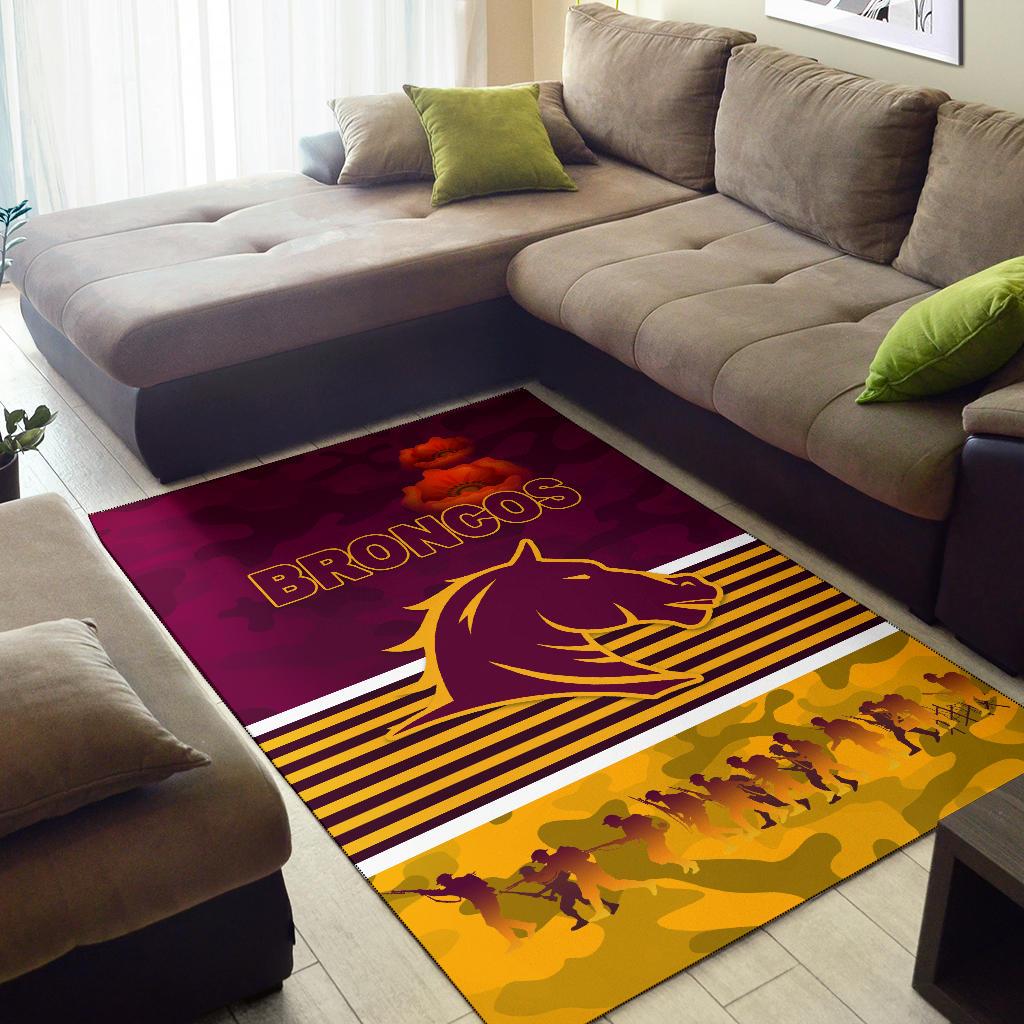 brisbane-broncos-area-rug-anzac-day-simple-style-maroon