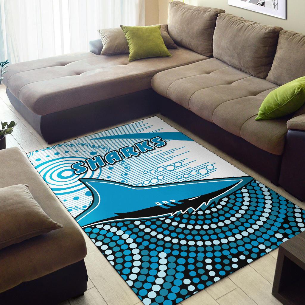 sharks-area-rug-cronulla-indigenous-unique