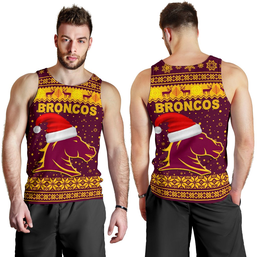 brisbane-men-tank-top-broncos-christmas-unique-vibes-maroon