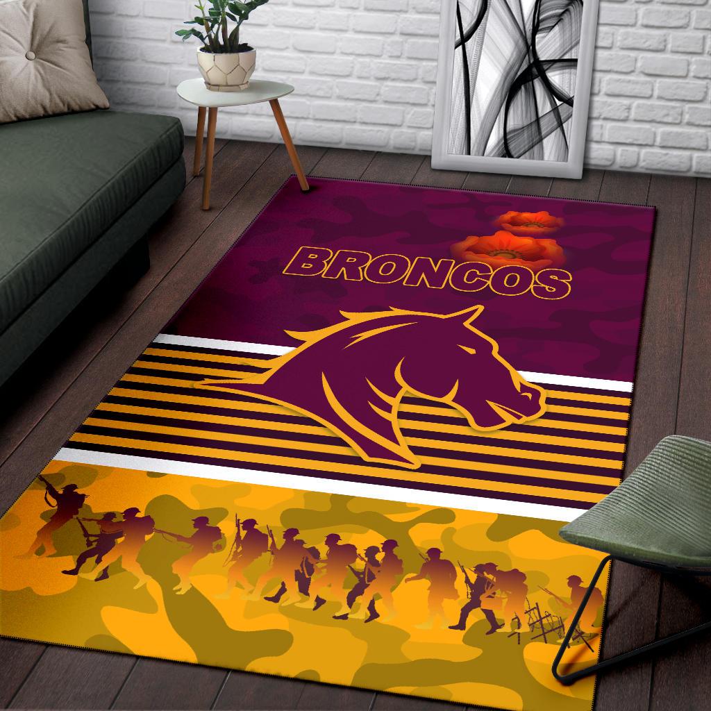 brisbane-broncos-area-rug-anzac-day-simple-style-maroon