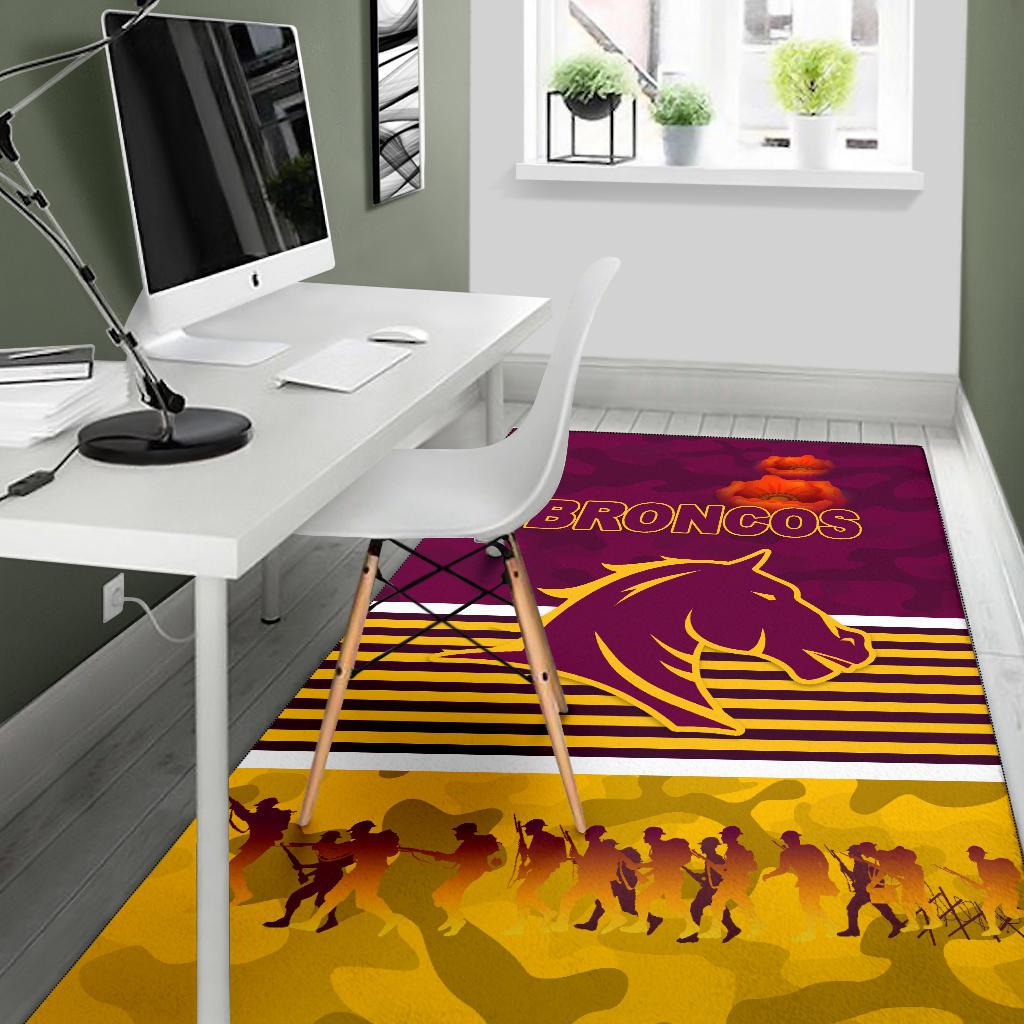 brisbane-broncos-area-rug-anzac-day-simple-style-maroon