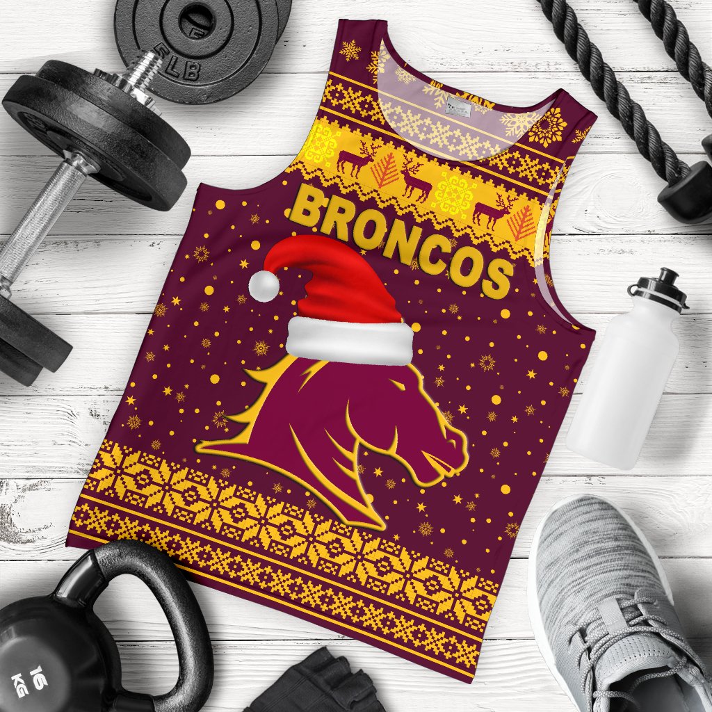 brisbane-men-tank-top-broncos-christmas-unique-vibes-maroon