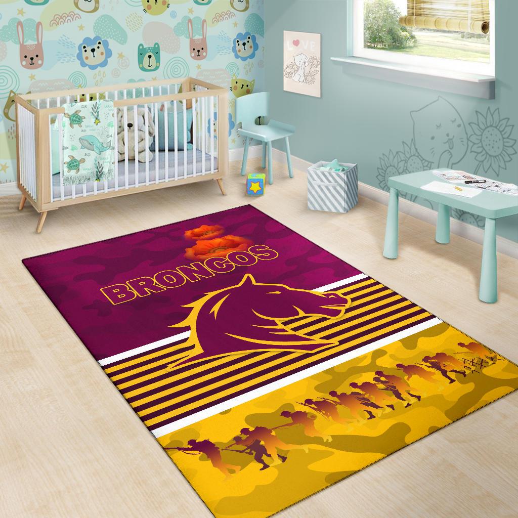 brisbane-broncos-area-rug-anzac-day-simple-style-maroon