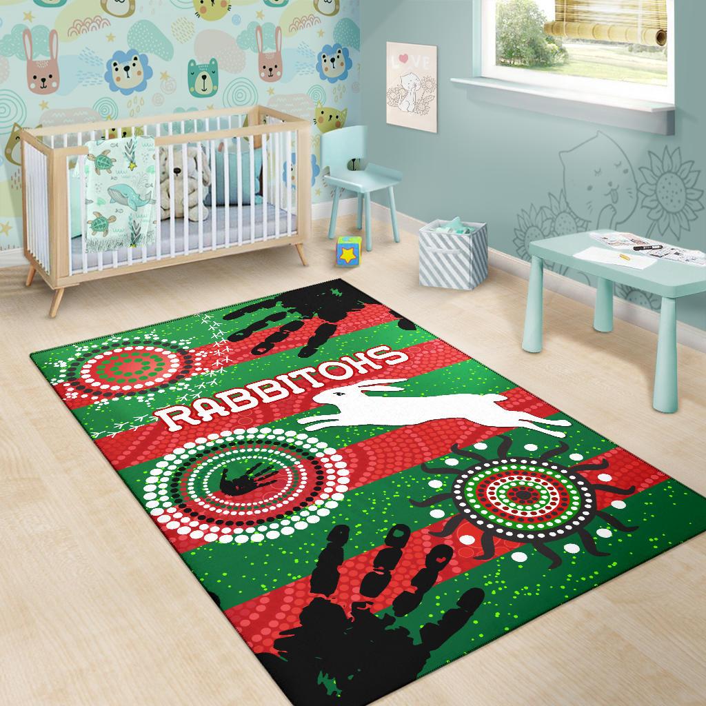 south-sydney-rabbitohs-indigenous-area-rug-country-style-no1