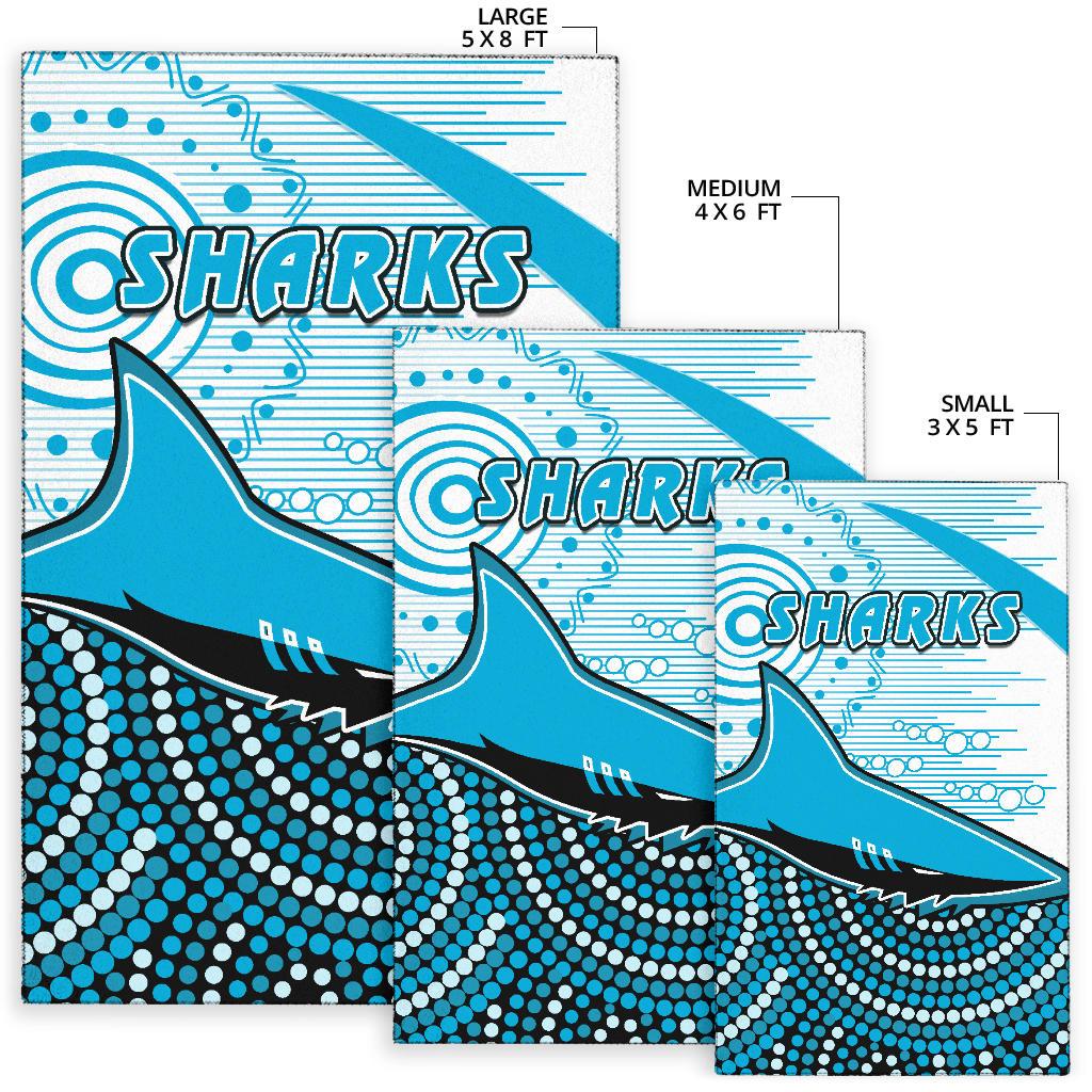 sharks-area-rug-cronulla-indigenous-unique