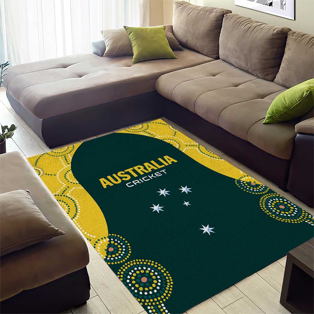 Australia Cricket Area Rug Aussies Champions