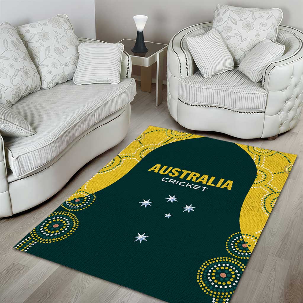 Australia Cricket Area Rug Aussies Champions