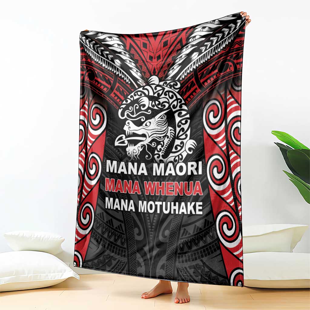 Aotearoa Mana Maori Blanket Toitu Te Tiriti