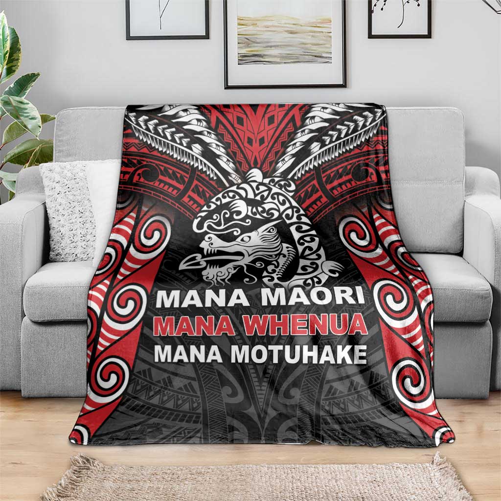 Aotearoa Mana Maori Blanket Toitu Te Tiriti