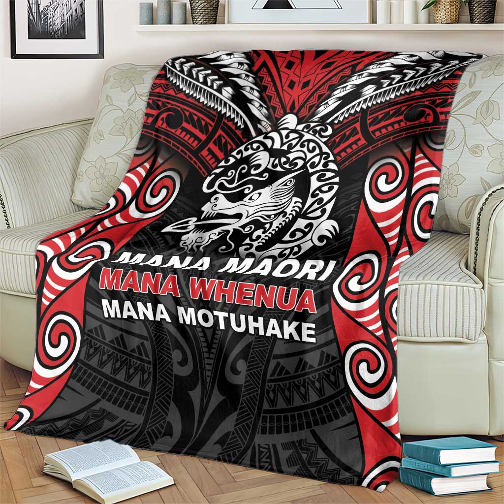 Aotearoa Mana Maori Blanket Toitu Te Tiriti