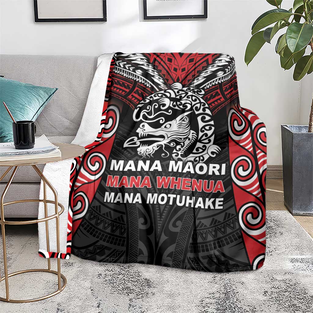 Aotearoa Mana Maori Blanket Toitu Te Tiriti