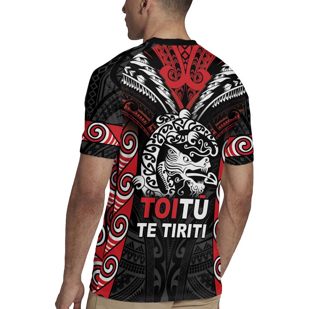 Aotearoa Mana Maori Rugby Jersey Toitu Te Tiriti