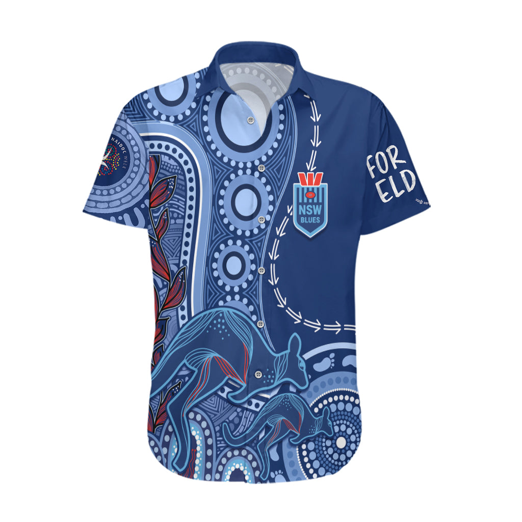 Personalised State Of Origin NAIDOC 2023 Hawaiian Shirt Kangaroo Mix V ...