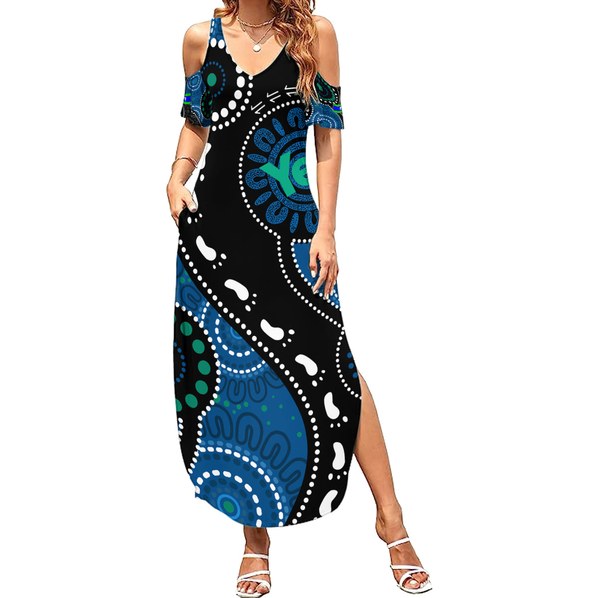 australia-indigenous-summer-maxi-dress-vote-yes-aboriginal-torres-strait