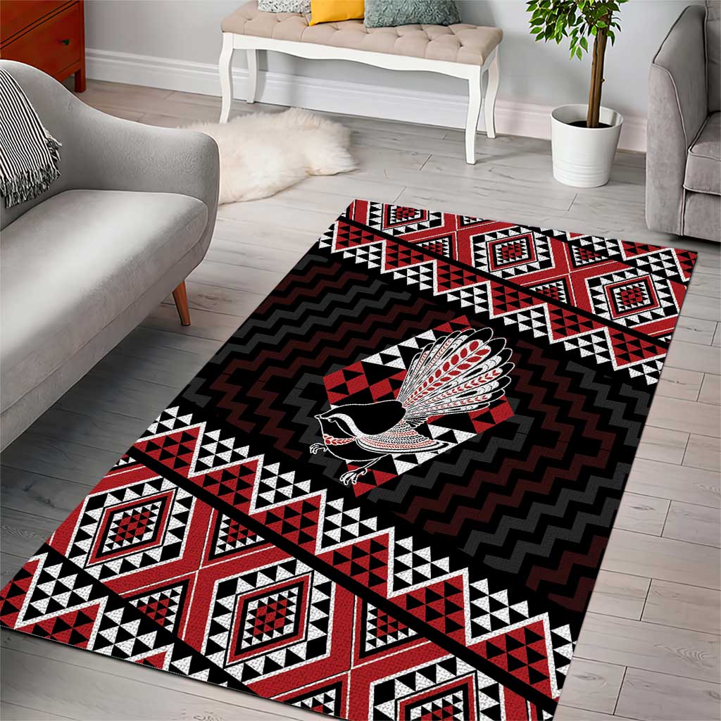 Taniko Aotearoa Area Rug Poutama Mix Piwakawaka