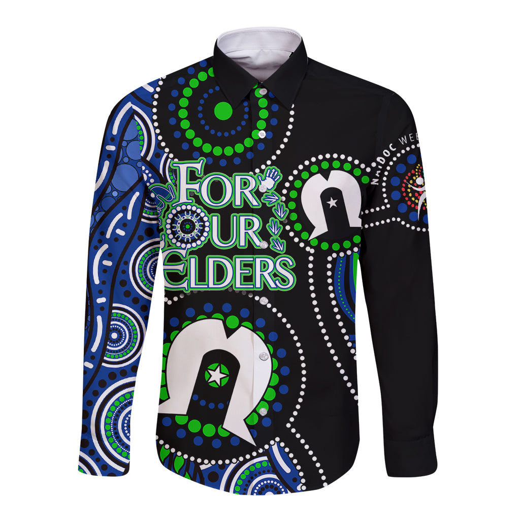 personalised-naidoc-2023-long-sleeve-button-shirt-torres-strait-for-our-elders