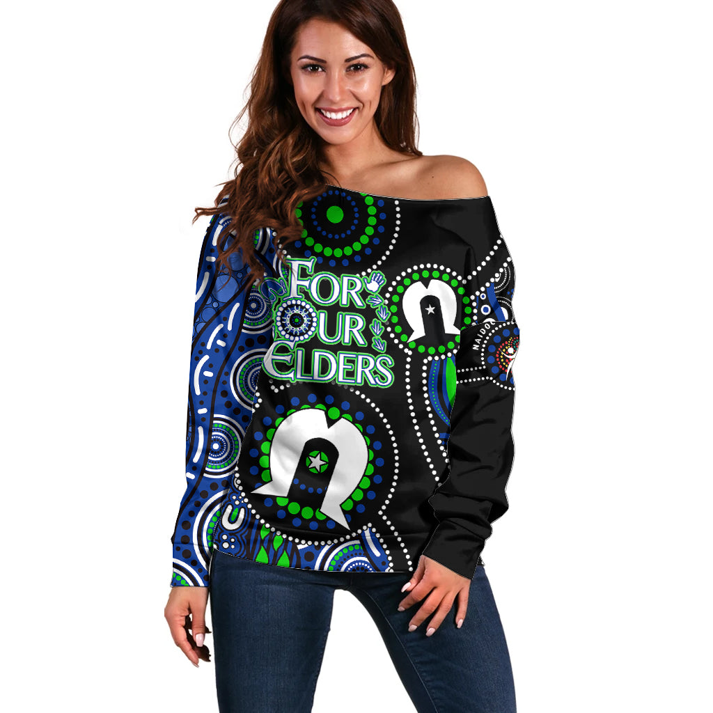 personalised-naidoc-2023-off-shoulder-sweater-torres-strait-for-our-elders