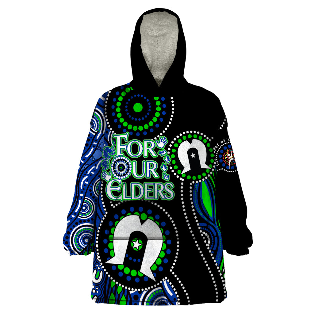 personalised-naidoc-2023-wearable-blanket-hoodie-torres-strait-for-our-elders