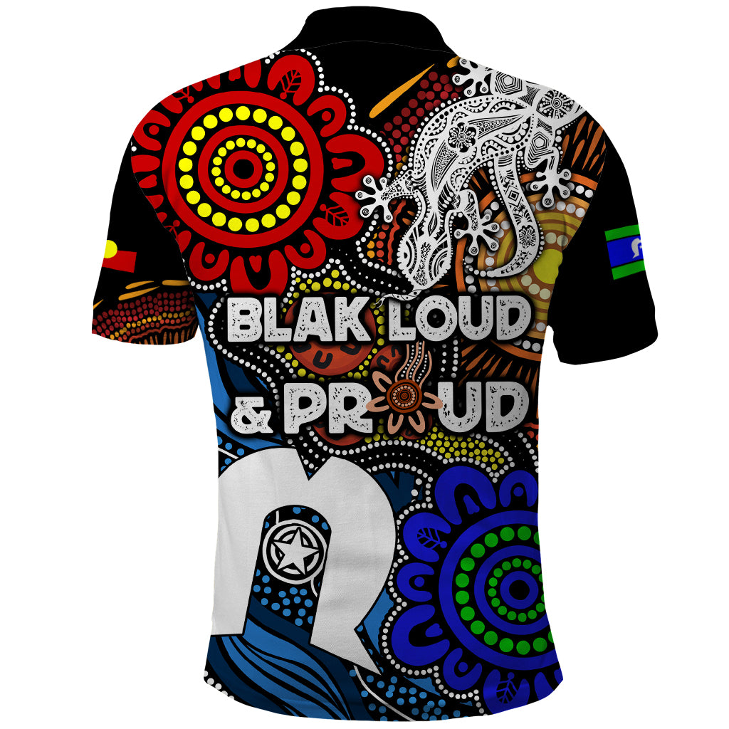 NAIDOC Week 2024 Indigenous Polo Shirt Keep The Fire Burning