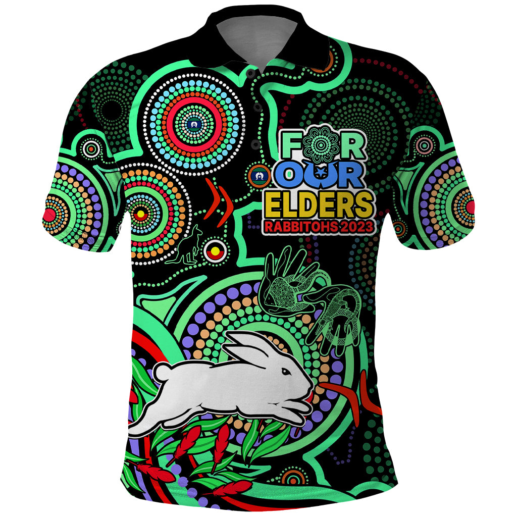 naidoc-2023-rabbitohs-rugby-polo-shirt-the-bunnies-indigenous-tribal