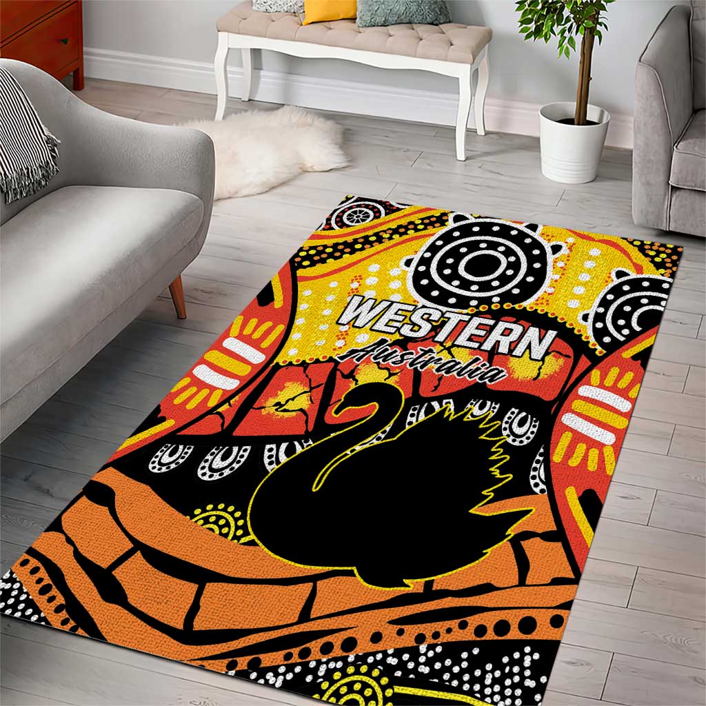 Western Australia Golden State Area Rug