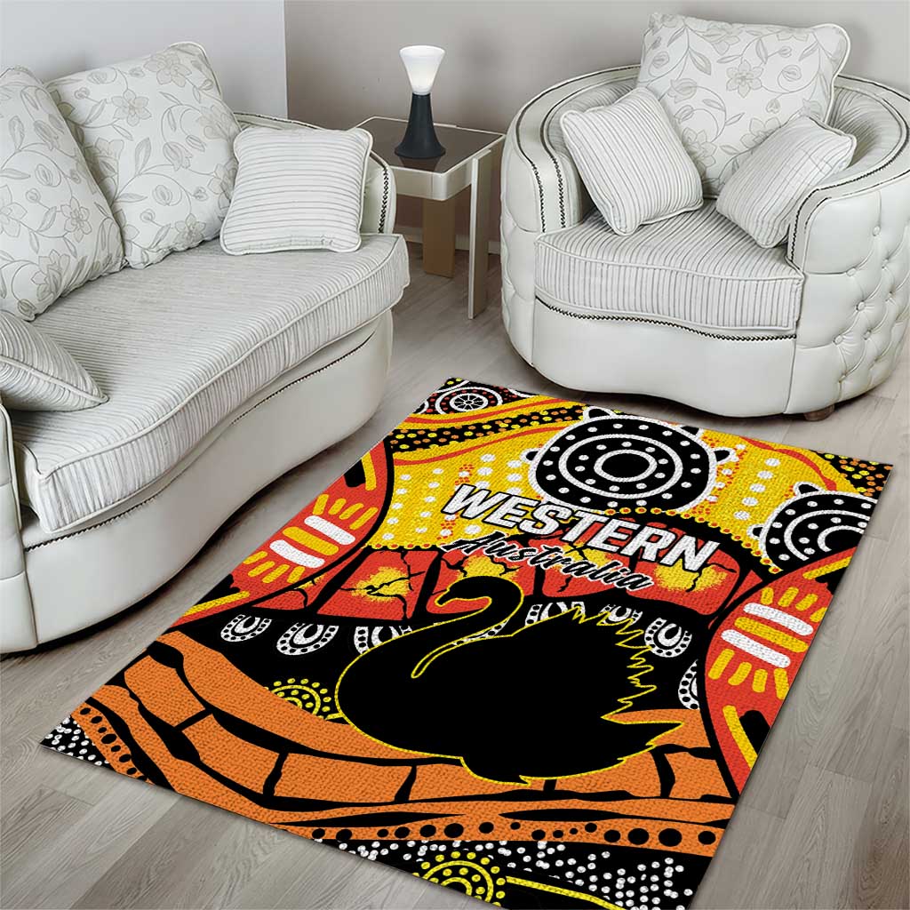 Western Australia Golden State Area Rug