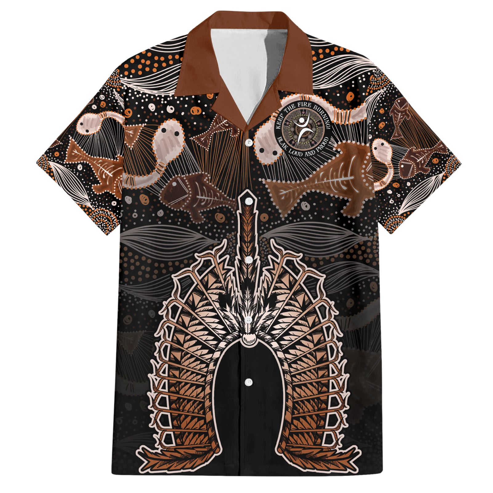 Torres Strait Islander NAIDOC 2024 Hawaiian Shirt Dhari Headdress Indigenous Cultural Spirit