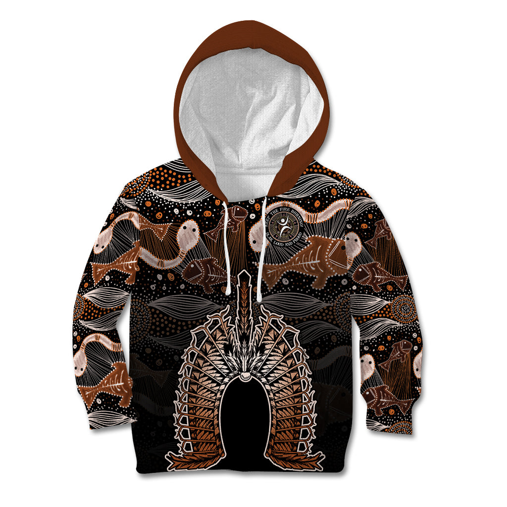 Torres Strait Islander NAIDOC 2024 Kid Hoodie Dhari Headdress Indigenous Cultural Spirit